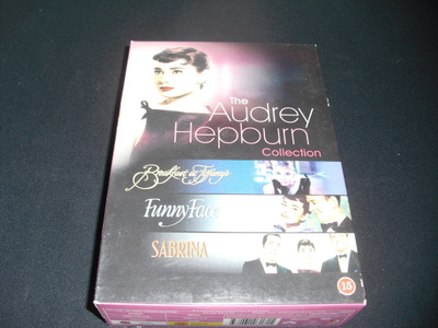 AUDREY HEPBURN (sis. 3-elokuvaa)