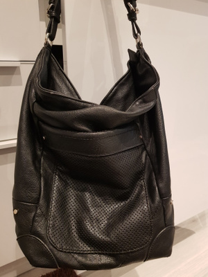Musta Zara Basic Olkalaukku / Laukku