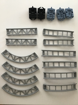Lego vuoristorataosat
