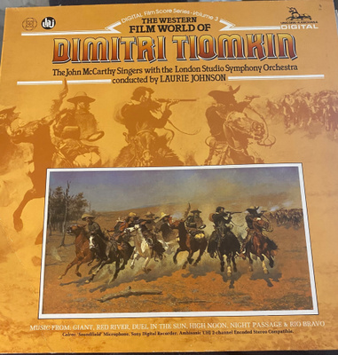 The Western Film World of Dimitri Tiomkin 1981 LP