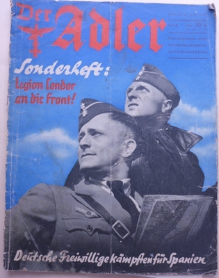 Lehti Hakaristi Saksan Ilmavoimat lehti Adler Luftwaffe