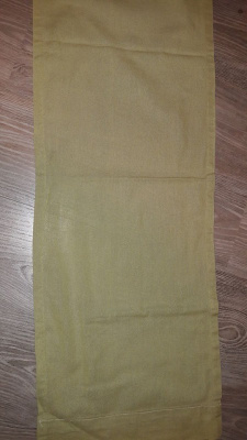2 vaaleanvihreää paneeli verhoa 38x209cm