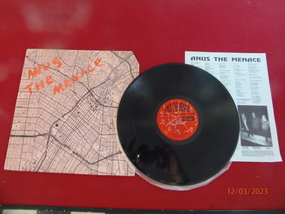 Anus The Menace: S/T LP