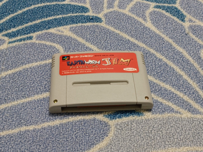 Earthworm Jim Nintendo SFC