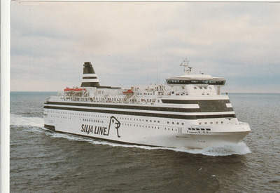 LAIVAKORTTI - M/S WELLAMO - 1/2