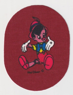Pinokkio - kangasmerkki
