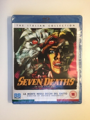 Seven Deaths In The Cat's Eye (Blu-ray) Italian Col.19# UUSI