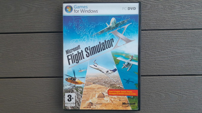 PC DVD: Microsoft Flight Simulator X peli (2006)