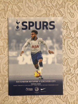 Tottenham -Leicester.  2018-2019.