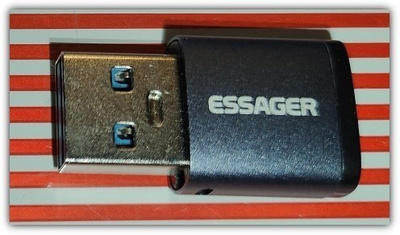 Adapteri: USB type-C laite USB A-type -liitäntään / USB 3.0