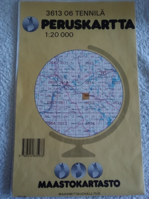 KARTTA ROVANIEMI TENNILÄ 1:20 000