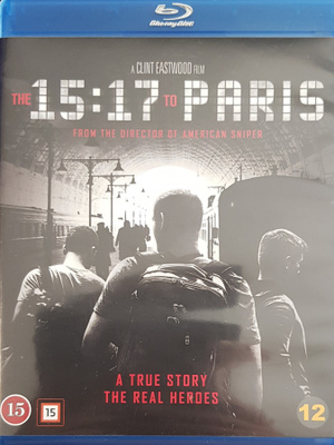 The 15:17 To Paris -Blu-Ray