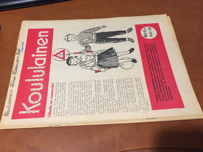 KOULULAINEN LEHTI 4/1957