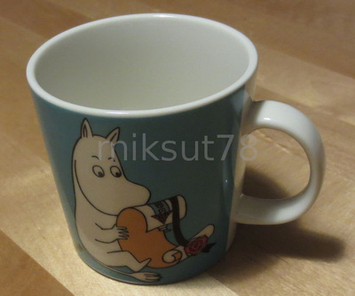 Muumimuki * Muumipeikko turkoosi * UUSI tarralla 1-laatu