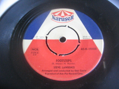 7" - Steve Lawrence - Footsteps / You Don't Know