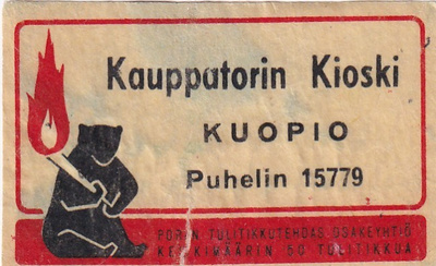 Kuopio. Kauppatorin Kioski     6/1