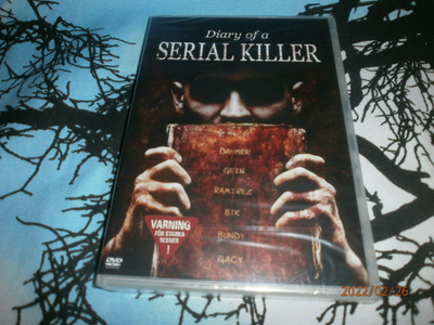 DIARY OF A SERIAL KILLER uusi DVD