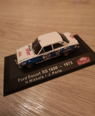 PIENOISMALLI - FORD ESCORT RS 1600 (Editions Atlas)