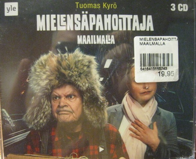 MIELENSÄPAHOITTAJA MAAILMALLA CD ÄÄNIKIRJA