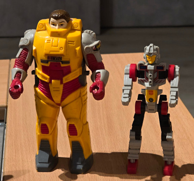 Transformers G1 LANDMINE (Pretenders) 1988