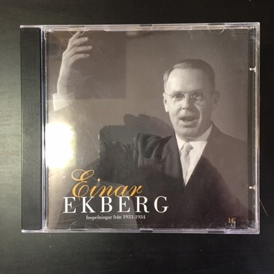 Einar Ekberg - Inspelningar från 1933-1934 CD