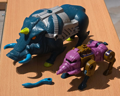 Transformers G1 SNARLER (Pretenders) 1988