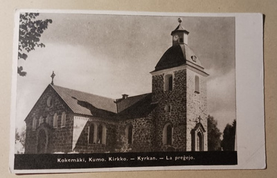 Kokemäki - Kumo, Kirkko, mv pk, ei p.