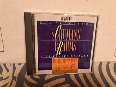 Schumann:Dichterliebe-/Brahms:Vier..-Hynninen-Gothoni CD