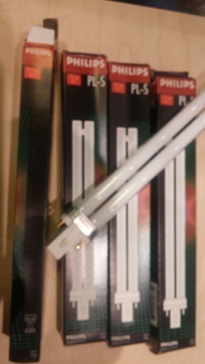 Philips PL-S 11W pienloisteputki 4kpl