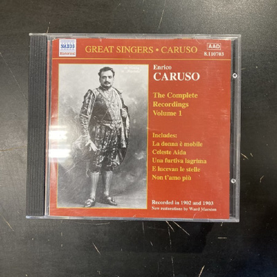 Enrico Caruso - The Complete Recordings, Volume 1 CD