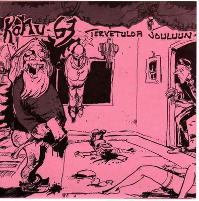 KOHU-63 tervetuloa jouluun 45 -1989- 200 tehty MINT rare!
