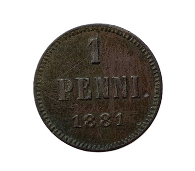 Autonomian aika 1 Penni 1881