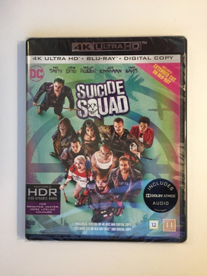 Suicide Squad (4K Ultra HD + Blu-ray) Will Smith (UUSI)