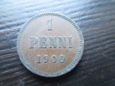 1 penni 1900