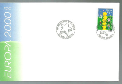 ÅLAND EPK FDC 4/2000: Eurooppamerkki