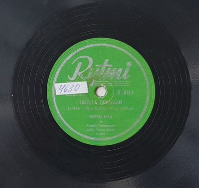 Savikiekko 1952 - Veikko Sato - Rytmi R 6154
