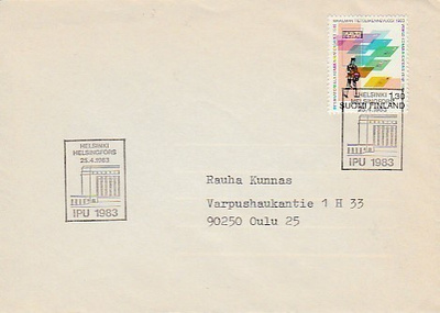 ERIKOISLEIMA , IPU 83, Helsinki 25.4.1983