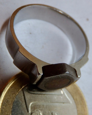 VANHA Rautasormus Koko 19 mm