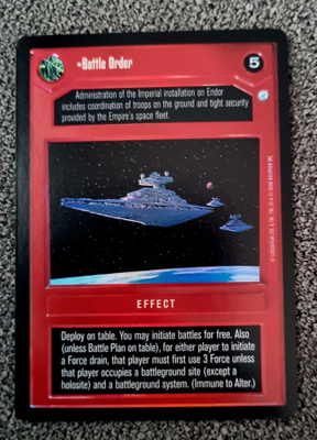 SW CCG - Battle Order - Foil