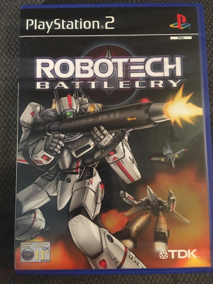 Robotech Battlecry PS 2 KUIN UUSI