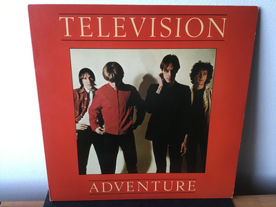 TELEVISION: Adventure Lp levy
