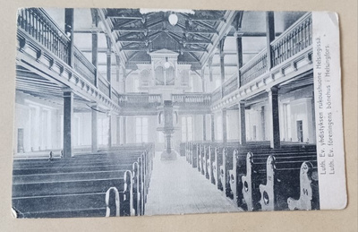 Helsinki, Luth. Ev. yhdistyksen rukoushuone, mv pk, p. 1910