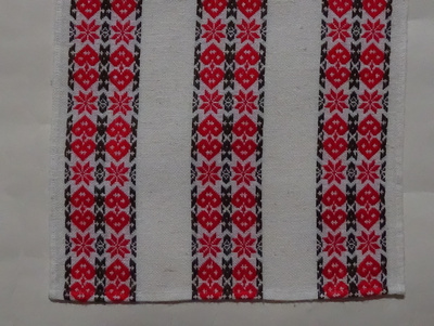 Retro  joululiina - kaitaliina 89 cm x 30 cm