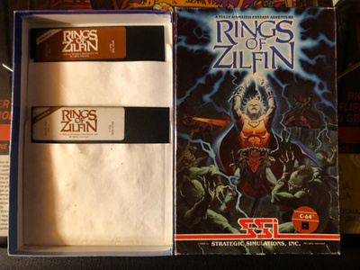 Rings of Zilfin C64 *DISK*