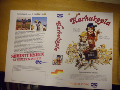 Vhs kansipaperi Fix - KARHUKOPLA (Sis.postikulut)