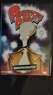 American Dad! Osa 7 Sensuroinaton 3 x DVD