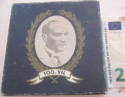 VANHA Savuke Tupakka Aski Turkkilainen Ataturk