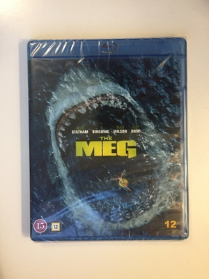 The Meg (Blu-ray) Jason Statham (2018) UUSI
