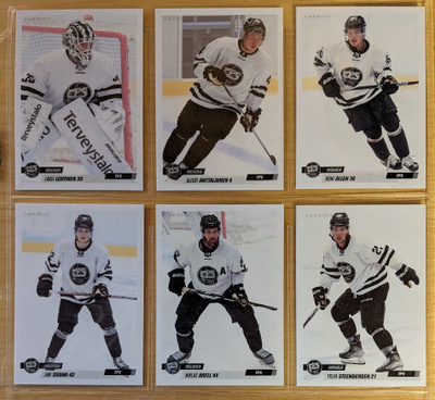 2022-23 Cardset Series 1 TPS Team Set 12 korttia (157-168)