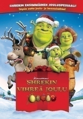 Shrekin vihreä joulu DVD